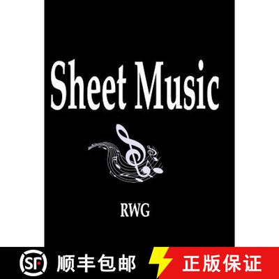 【3-4周达】Sheet Music: 200 Pages 8.5 X 11 [9780359603145]