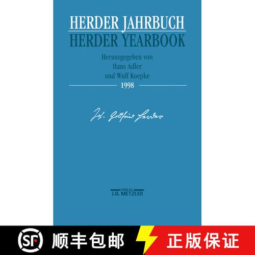 【3-4周达】Herder Jahrbuch / Herder Yearbook 1998 [9783476016348]