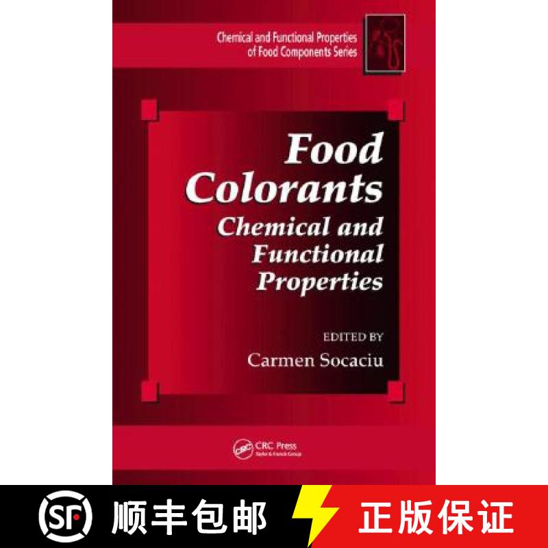 【3-4周达】Food Colorants: Chemical and Functional Properties [9780849393570]
