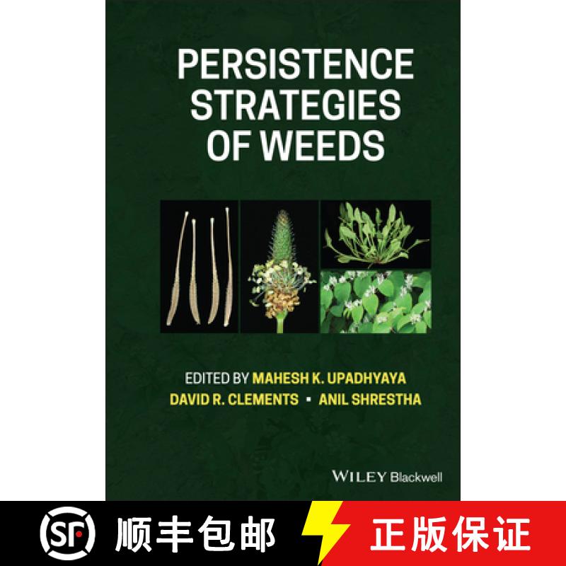 【3-4周达】Persistence Strategies of Weeds in Agriculture [9781119525608]