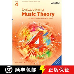 【3-4周达】Discovering Music Theory, The ABRSM Grade 4 Answer Book: Answers (Theory workbooks (ABRSM)) [9781786013538]
