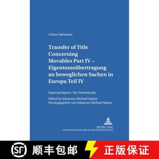 Title 9783631539484 National Transfer Report Movables Concerning Netherlands 预订 Part The