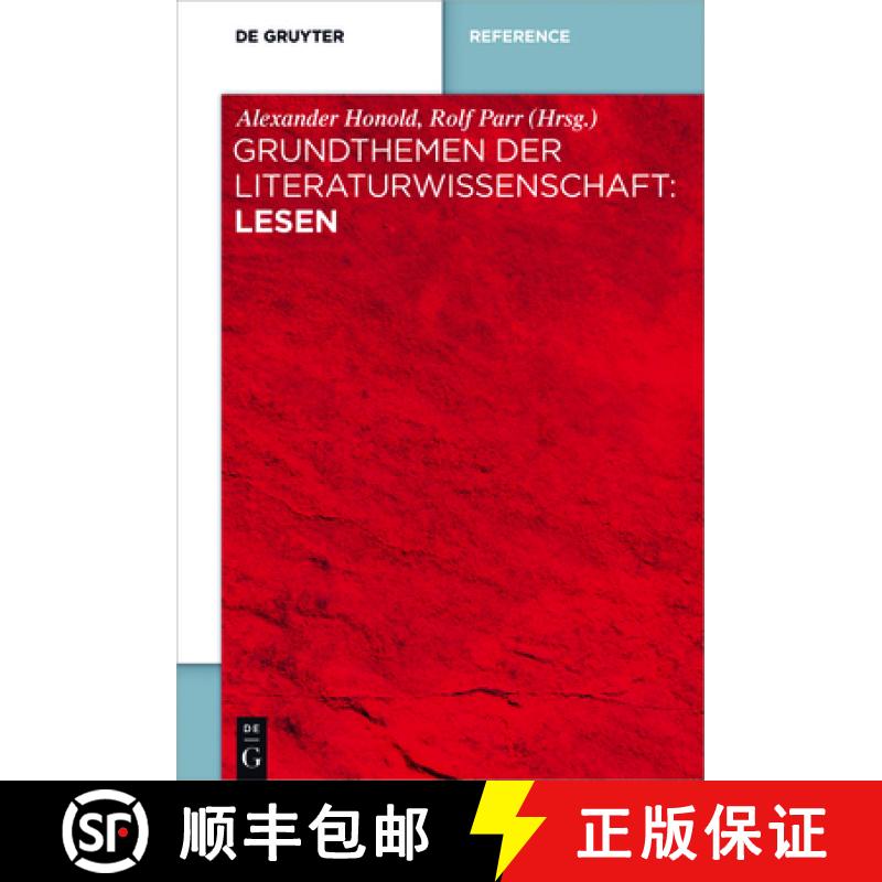 【3-4周达】Grundthemen der Literaturwissenschaft: Lesen [9783110764666]