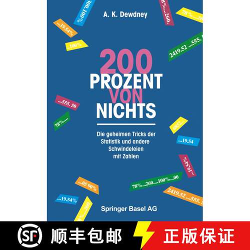 【3-4周达】200 Prozent von nichts: Die geheimen Tricks der Statistik und andere Schwindeleien mit Zahlen [9783764350215]