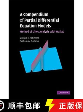 【3-4周达】A Compendium of Partial Differential Equation Models : Method of Lines Analysis with Matlab [9780521519861]