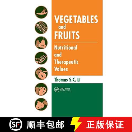 【3-4周达】精装 Vegetables and Fruits : Nutritional and Therapeutic Values [9781420068719]