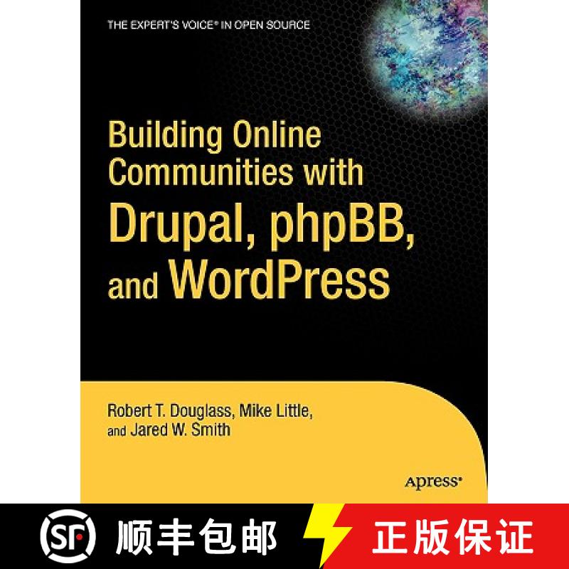 【3-4周达】Building Online Communities with Drupal, Phpbb, and Wordpress [9781590595626]
