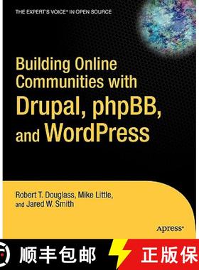 【3-4周达】Building Online Communities with Drupal, Phpbb, and Wordpress [9781590595626]