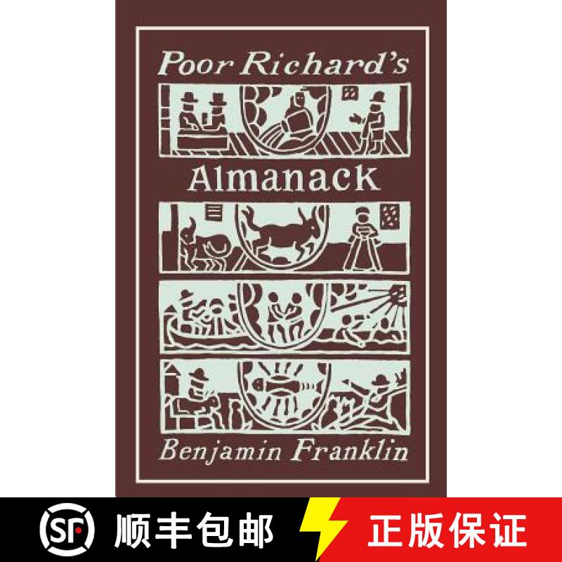 【3-4周达】Poor Richard's Almanack: Illustrated Edition [9781684222810]