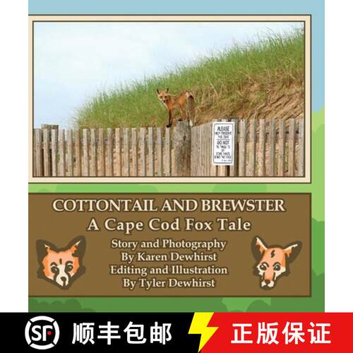 【3-4周达】精装 Cottontail and Brewster: A Cape Cod Fox Tale [9781961624719]