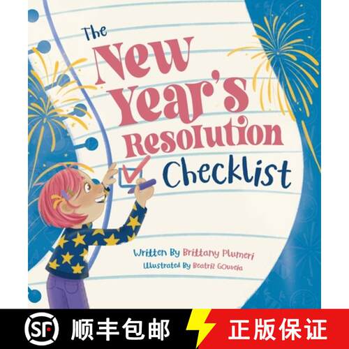【3-4周达】精装 The New Year's Resolution Checklist [9781958369029]