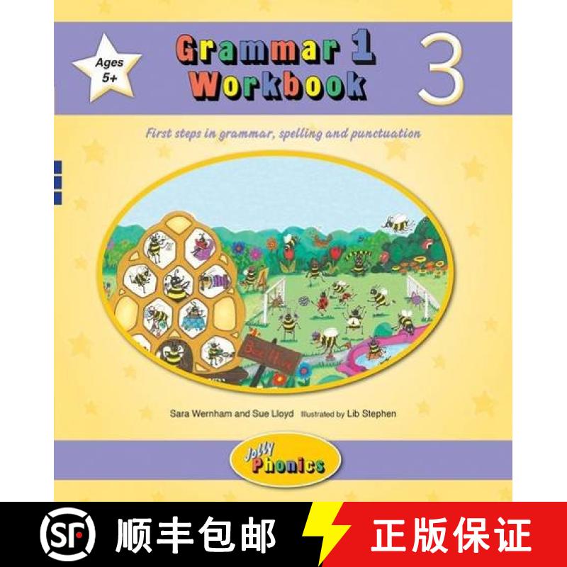 【3-4周达】Grammar 1 Workbook 3 : In Precursive Letters (British English edition) [9781844144594]