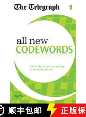 【3-4周达】The Telegraph: All New Codewords 1 [9780600624936]