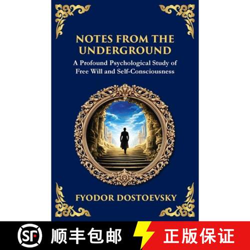 【3-4周达】Notes from the Underground: Exploring the Depths of Human Psychology and Freedom [9781804214800]