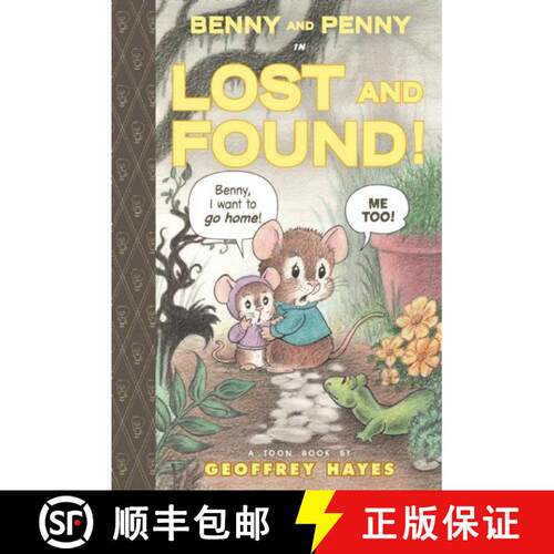 【3-4周达】精装 Benny and Penny in Lost and Found: Toon Books Level 2 - Lost [9781935179641]