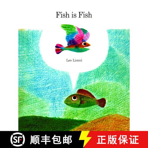 【3-4周达】精装 Fish Is Fish [9780394804408]