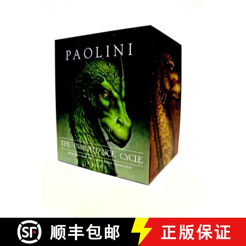 【3-4周达】The Inheritance Cycle 4-Book Hard Cover Boxed Set: Eragon; Eldest; Brisingr; Inheritance [9780307930675]