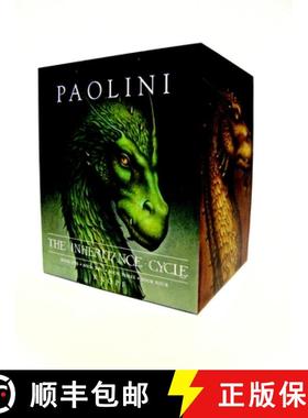 【3-4周达】The Inheritance Cycle 4-Book Hard Cover Boxed Set: Eragon; Eldest; Brisingr; Inheritance [9780307930675]
