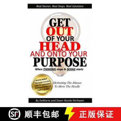 【3-4周达】Get Out of Your Head and Onto Your Purpose: When THINKING stops & DOING starts [9780578646428]