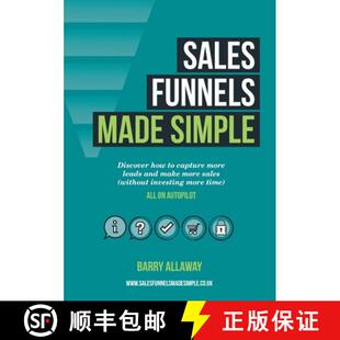 【3-4周达】Sales Funnels Made Simple [9781326879792]