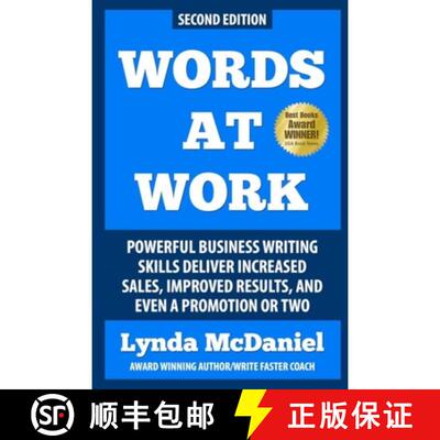 【3-4周达】Words at Work: Powerful Business Writing Skills Deliver Increased Sales, Improved Results,... [9781734637106]