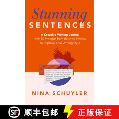 【3-4周达】Stunning Sentences: A Creative Writing Journal with 80 Prompts from Beloved Authors to Imp... [9798897400027]