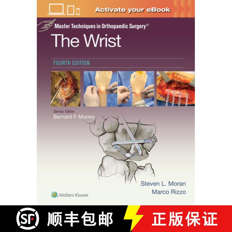 【3-4周达】Master Techniques in Orthopaedic Surgery: The Wrist: Print + eBook with Multimedia [9781975215750]