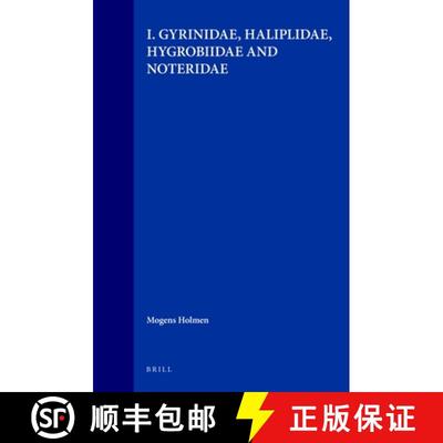 预订 The Aquatic Adephaga (Coleoptera) of Fennoscandia and Denmark, Volume I. Gyrinidae, Haliplidae, ... [9789004081857]