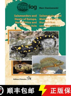 【3-4周达】Salamanders and Newts of Europe, North Africa and Western Asia / Salamander und Molche Eur... [9783899733693]