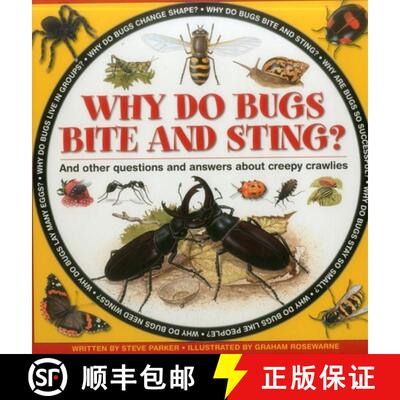【3-4周达】Why Do Bugs Bite and Sting?: And Other Questions and Answers about Creepy Crawlies [9781861474803]
