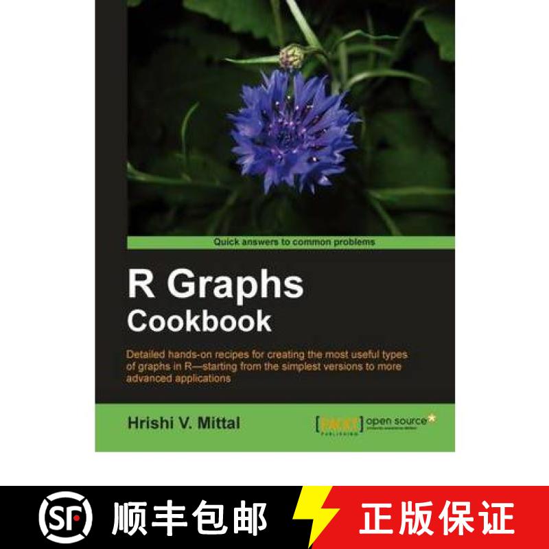 预订 R Graphs Cookbook [9781849513067]