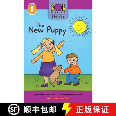【3-4周达】The New Puppy (Bob Books Stories: Scholastic Reader, Level 1) [9781338805123]