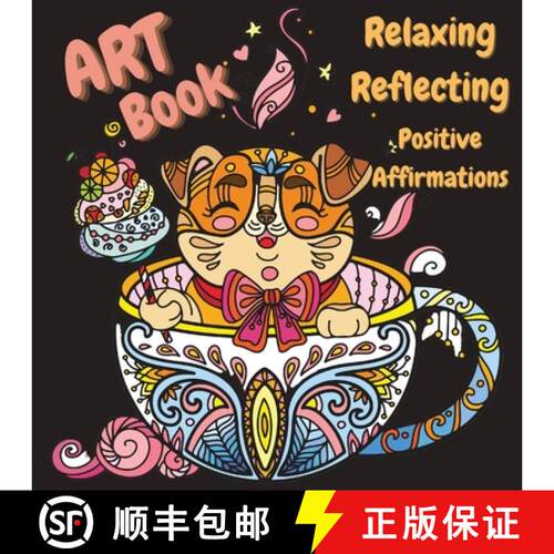 【3-4周达】Zen Book - Art Supplies for Relaxing, Reflecting, Writing Positive Affirmations [9783755125525]