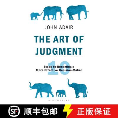 【3-4周达】The Art of Judgment: 10 Steps to Becoming a More Effective Decision-Maker [9781472980700]