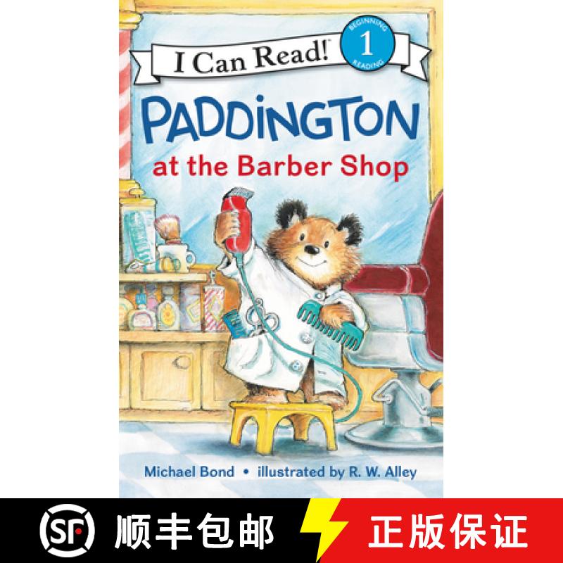 【3-4周达】Paddington at the Barber Shop (I Can Read Level 1) [9780062430793]