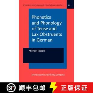 Tense Phonology Lax German Phonetics 4周达 9789027215536 and Obstruents