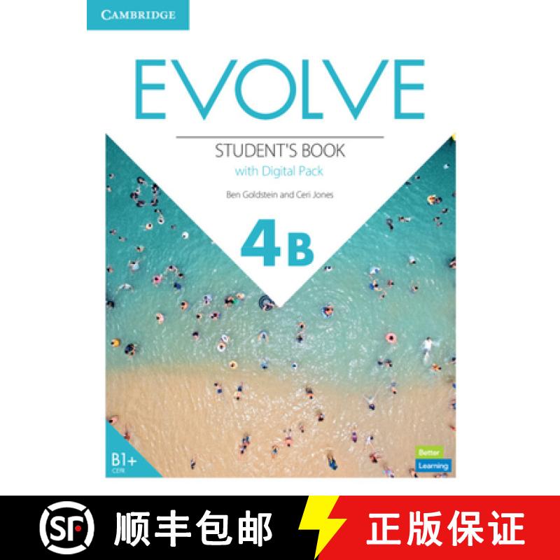 【3-4周达】Evolve Level 4b Student's Book with Digital Pack [9781009237574]