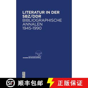 【3-4周达】Bibliographische Annalen. Literatur in der SBZ/DDR 1945–1990 [9783050056814]