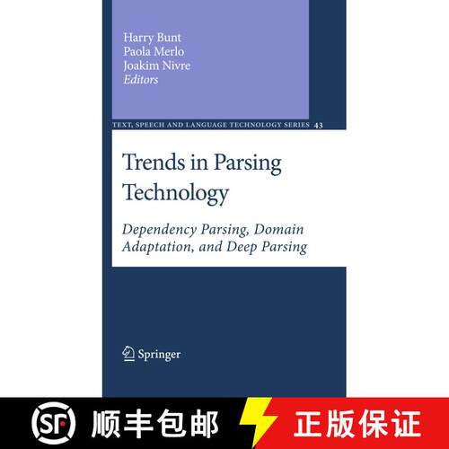 【3-4周达】Trends in Parsing Technology : Dependency Parsing, Domain Adaptation, and Deep Parsing [9789400733794]