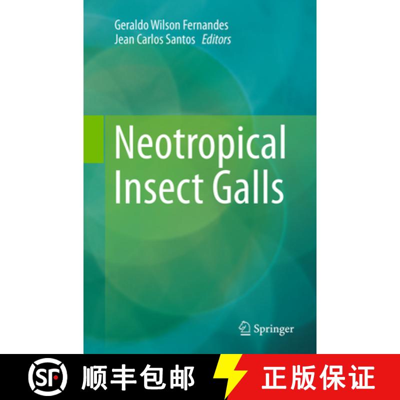 【3-4周达】Neotropical Insect Galls [9789402401004]