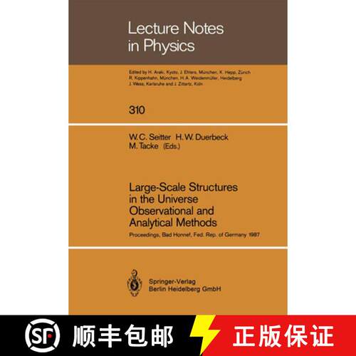 【3-4周达】Large-Scale Structures in the Universe Observational and Analytical Methods: Proceedings o... [9783662137093]