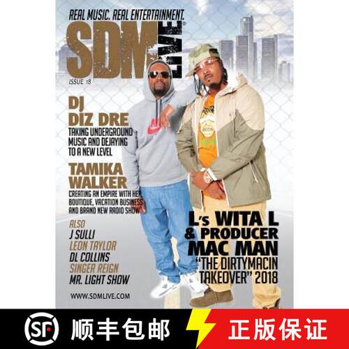 【3-4周达】SDM Live Magazine Issue #18 2017 [9781940831466]