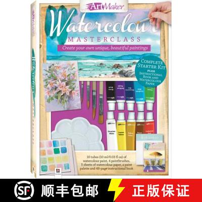 现货 Artmaker Watercolour Paints (Portrait) [9781488938634]