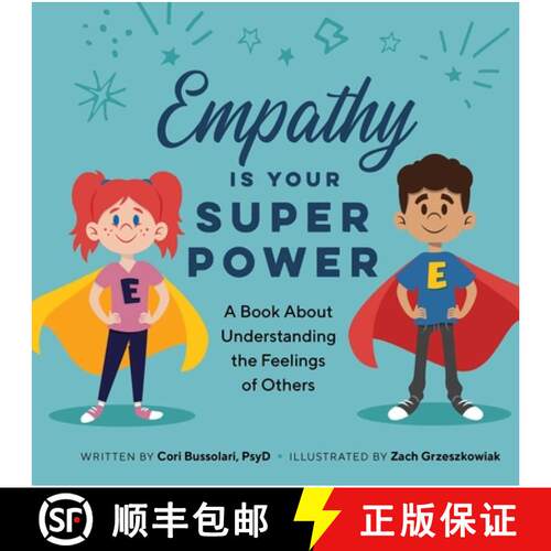 【3-4周达】精装 Empathy Is Your Superpower: A Book about Understanding the Feelings of Others [9781638788393]
