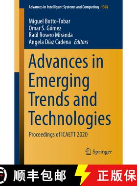 【3-4周达】Advances in Emerging Trends and Technologies : Proceedings of ICAETT 2020 (1st ed. 2021) (... [9783030636647]