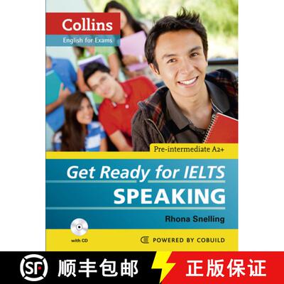 【3-4周达】Collins Get Ready for Ielts Speaking (Collins English for Exams) [9780007460632]