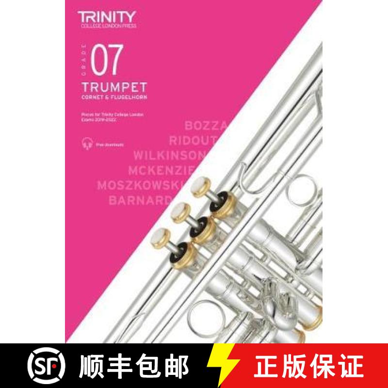 【3-4周达】Trinity College London Trumpet, Cornet & Flugelhorn Exam Pieces From 2019. Grade 7 [9780857368058]