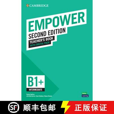 【3-4周达】Empower Intermediate/B1+ Teacher's Book with Digital Pack [9781108961790]