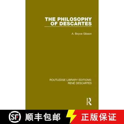 【3-4周达】精装 PHILOSOPHY OF DESCARTES (RLE RENE D [9781138204935]