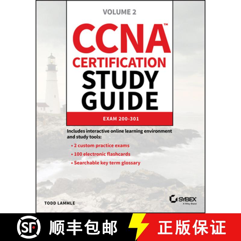 预订 Ccna Certification Study Guide - Volume 2 Exam 200-301 [Wiley备考类] [9781119659181]